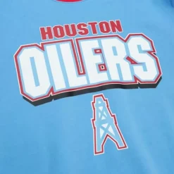 Mitchell & Ness T-Shirts & Tops-All Over Crew 2.0 Tee Houston Oilers