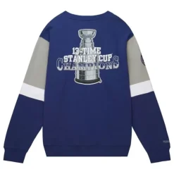 Mitchell & Ness Hoodies & Sweatshirts-All Over Crew 3.0 Toronto Maple Leafs