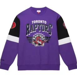 Mitchell & Ness Hoodies & Sweatshirts-All Over Crew 3.0 Toronto Raptors