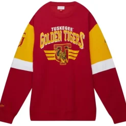 Mitchell & Ness Hoodies & Sweatshirts-All Over Crew 3.0 Tuskegee University