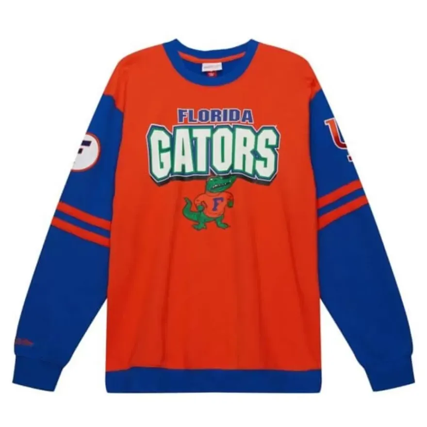 Mitchell & Ness T-Shirts & Tops-All Over Crew 2.0 University Of Florida