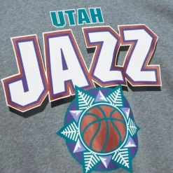 Mitchell & Ness T-Shirts & Tops-All Over Crew 2.0 Utah Jazz