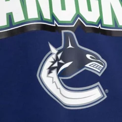 Mitchell & Ness Hoodies & Sweatshirts-All Over Crew 2.0 Vancouver Canucks