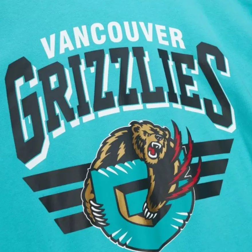 Mitchell & Ness Hoodies & Sweatshirts-All Over Crew 3.0 Vancouver Grizzlies