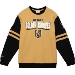 Mitchell & Ness Hoodies & Sweatshirts-All Over Crew 2.0 Vegas Golden Knights