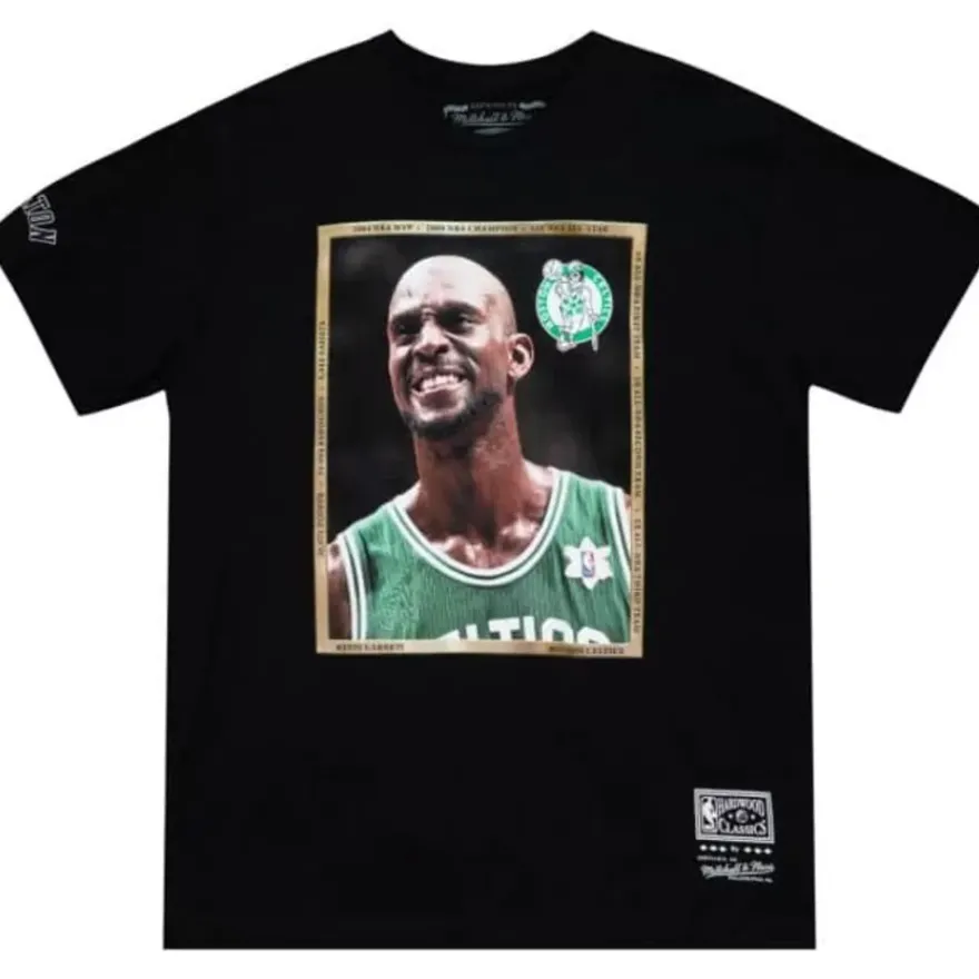 Mitchell & Ness T-Shirts & Tops-All-Time Stats Tee Boston Celtics Kevin Garnett