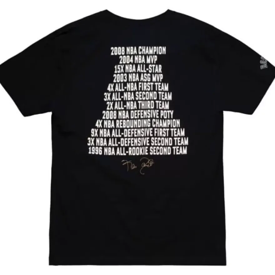 Mitchell & Ness T-Shirts & Tops-All-Time Stats Tee Boston Celtics Kevin Garnett