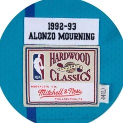 Mitchell & Ness Nba Authentic-Alonzo Mourning 1992-93 Authentic Jersey Charlotte Hornets