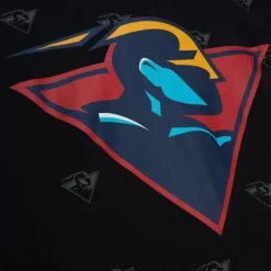 Mitchell & Ness Hoodies & Sweatshirts-Aop Fleece Hoodie Golden State Warriors