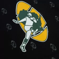 Mitchell & Ness Hoodies & Sweatshirts-Aop Fleece Hoodie Green Bay Packers