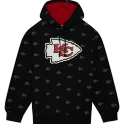 Mitchell & Ness Hoodies & Sweatshirts-Aop Fleece Hoodie Kansas City Chiefs