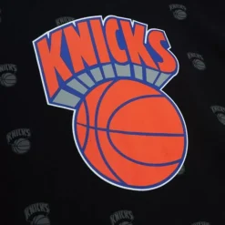 Mitchell & Ness Hoodies & Sweatshirts-Aop Fleece Hoodie New York Knicks