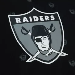 Mitchell & Ness Hoodies & Sweatshirts-Aop Fleece Hoodie Oakland Raiders