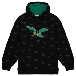 Mitchell & Ness Hoodies & Sweatshirts-Aop Fleece Hoodie Philadelphia Eagles