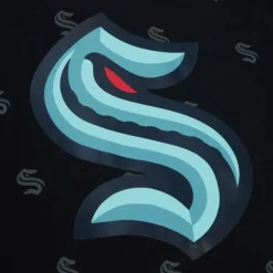 Mitchell & Ness Hoodies & Sweatshirts-Aop Fleece Hoodie Seattle Kraken