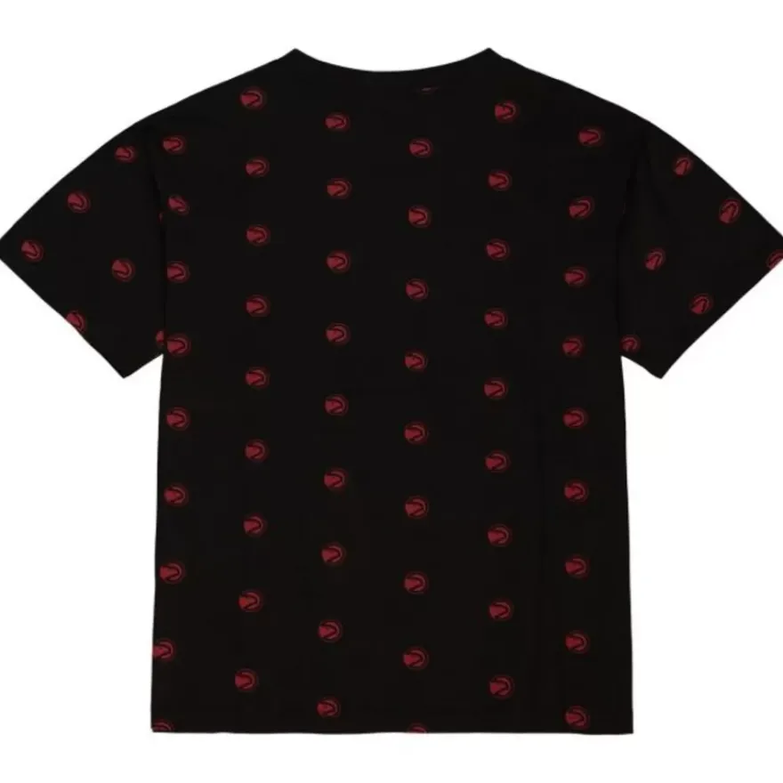 Mitchell & Ness T-Shirts & Tops-Aop S/S Top Atlanta Hawks