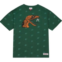 Mitchell & Ness T-Shirts & Tops-Aop Ss Top Florida A&M University
