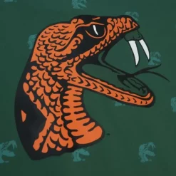 Mitchell & Ness T-Shirts & Tops-Aop Ss Top Florida A&M University