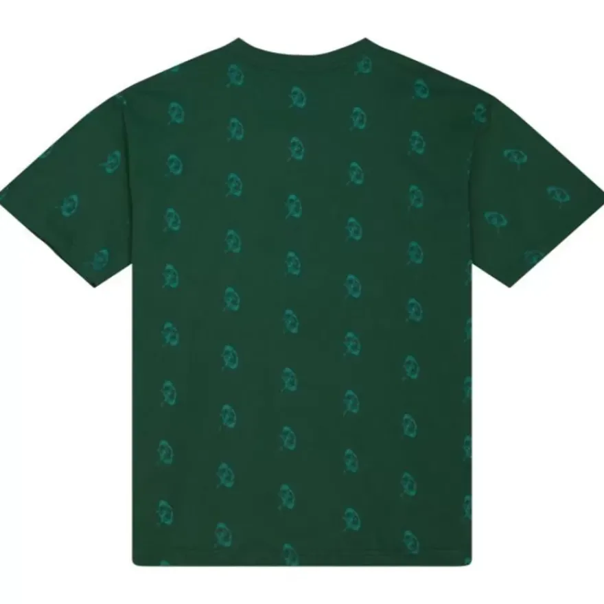 Mitchell & Ness T-Shirts & Tops-Aop S/S Top Green Bay Packers