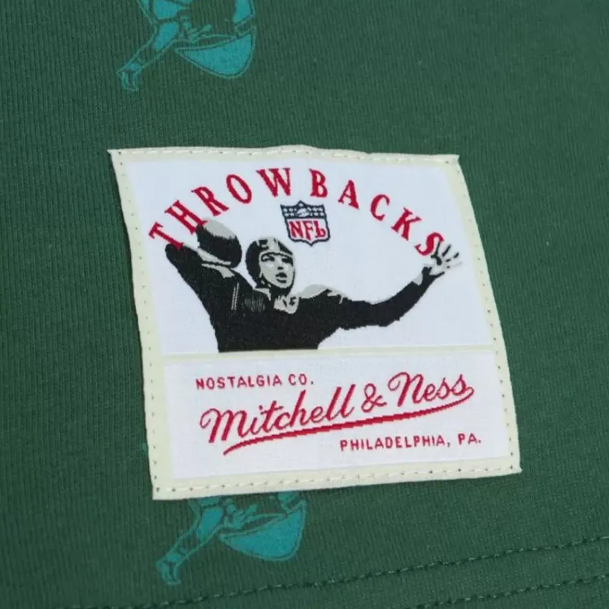 Mitchell & Ness T-Shirts & Tops-Aop S/S Top Green Bay Packers