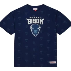 Mitchell & Ness T-Shirts & Tops-Aop Ss Top Howard University
