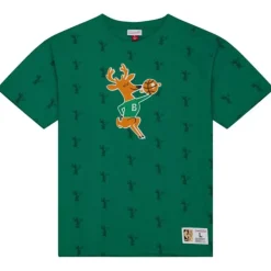 Mitchell & Ness T-Shirts & Tops-Aop S/S Top Milwaukee Bucks