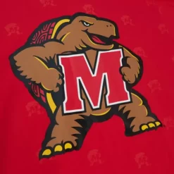 Mitchell & Ness T-Shirts & Tops-Aop Ss Top University Of Maryland
