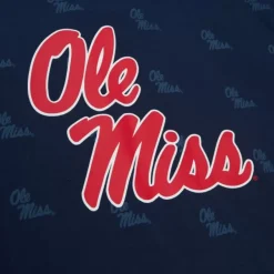 Mitchell & Ness T-Shirts & Tops-Aop Ss Top University Of Mississippi