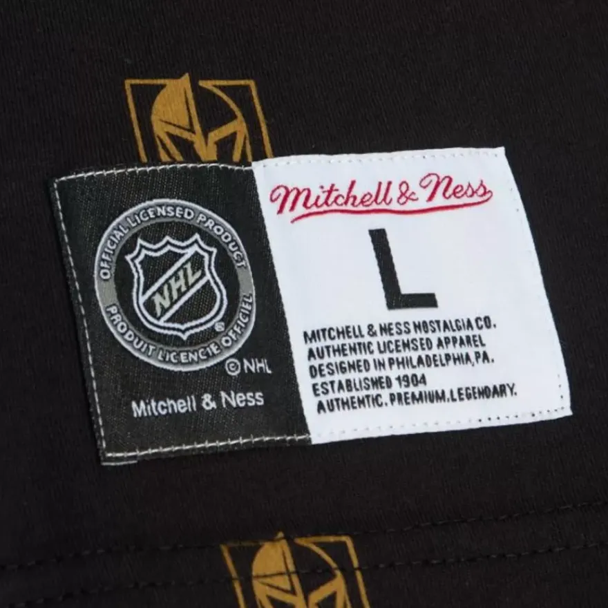 Mitchell & Ness T-Shirts & Tops-Aop S/S Top Vegas Golden Knights