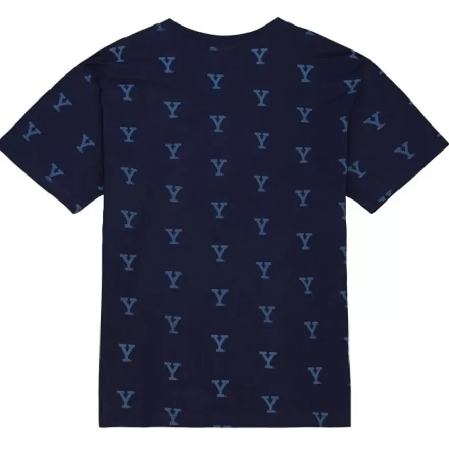 Mitchell & Ness T-Shirts & Tops-Aop Ss Top Yale University
