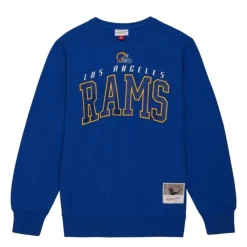 Mitchell & Ness Hoodies & Sweatshirts-Arch Team Crew Los Angeles Rams