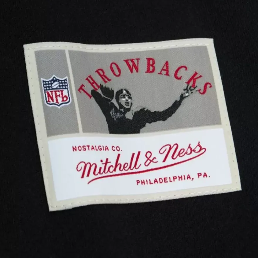 Mitchell & Ness Hoodies & Sweatshirts-Arch Team Crew Pittsburgh Steelers