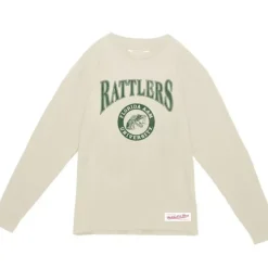 Mitchell & Ness T-Shirts & Tops-Arched Logo Lockup Slub Ls Tee Florida A&M University