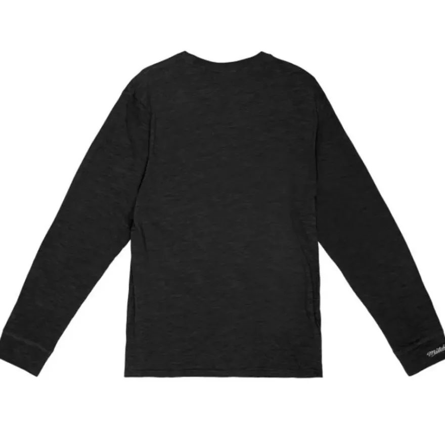 Mitchell & Ness T-Shirts & Tops-Arched Logo Lockup Slub Ls Tee University Of Tennessee