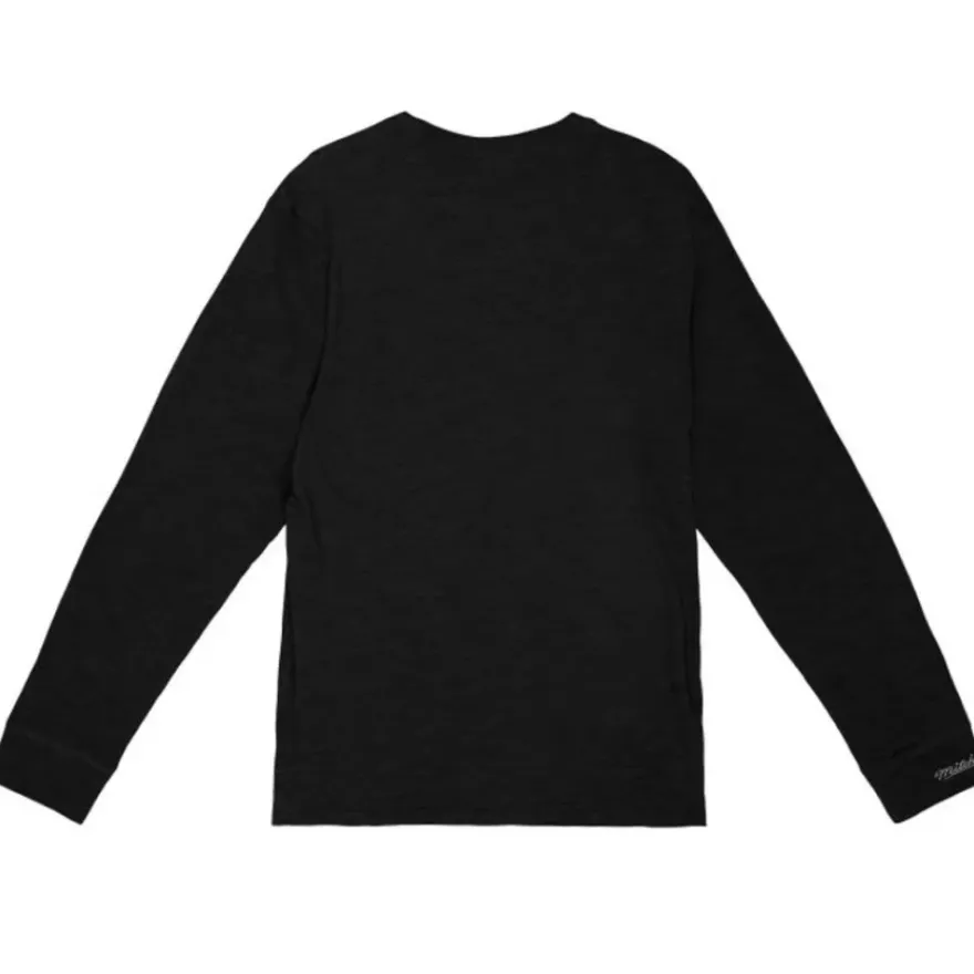 Mitchell & Ness T-Shirts & Tops-Arched Logo Lockup Slub Ls Tee Kansas State University