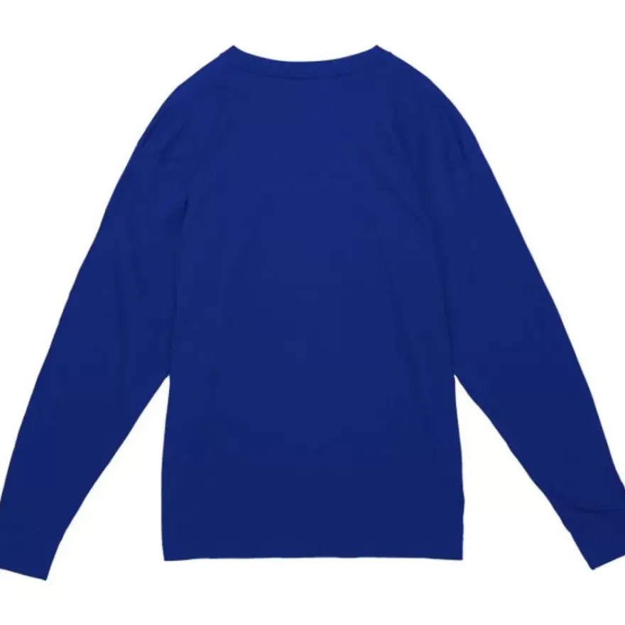 Mitchell & Ness T-Shirts & Tops-Arched Logo Slub Ls Tee Chicago Cubs