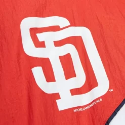 Mitchell & Ness Jackets & Outerwear-Arched Retro Lined Windbreaker San Diego Padres