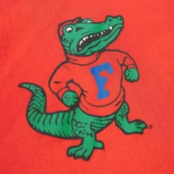 Mitchell & Ness Jackets & Outerwear-Arched Retro Lined Windbreaker University Of Florida