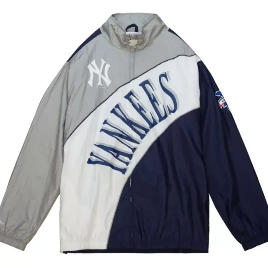 Mitchell & Ness Jackets & Outerwear-Arched Retro Lined Windbreaker New York Yankees