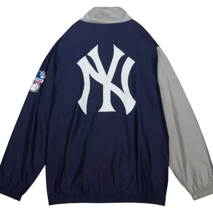 Mitchell & Ness Jackets & Outerwear-Arched Retro Lined Windbreaker New York Yankees