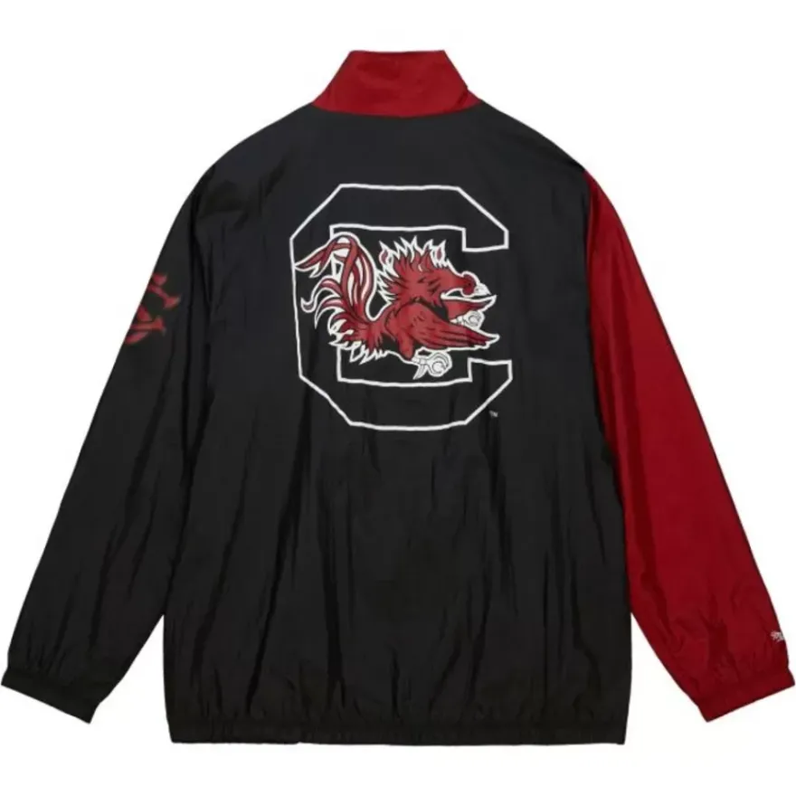 Mitchell & Ness Jackets & Outerwear-Arched Retro Lined Windbreaker University Of South Carolina