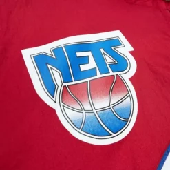 Mitchell & Ness Jackets & Outerwear-Arched Retro Lined Windbreaker New Jersey Nets