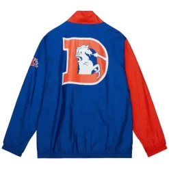 Mitchell & Ness Jackets & Outerwear-Arched Retro Lined Windbreaker Denver Broncos