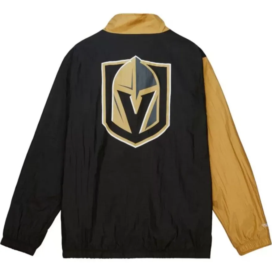 Mitchell & Ness Jackets & Outerwear-Arched Retro Lined Windbreaker Vegas Golden Knights