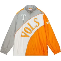 Mitchell & Ness Jackets & Outerwear-Arched Retro Lined Windbreaker University Of Tennessee