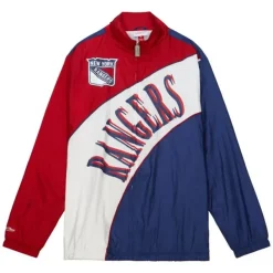Mitchell & Ness Jackets & Outerwear-Arched Retro Lined Windbreaker New York Rangers