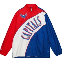 Mitchell & Ness Jackets & Outerwear-Arched Retro Lined Windbreaker Washington Capitals