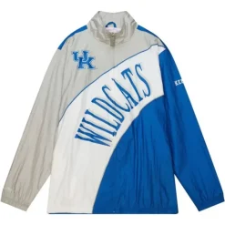 Mitchell & Ness Jackets & Outerwear-Arched Retro Lined Windbreaker University Of Kentucky