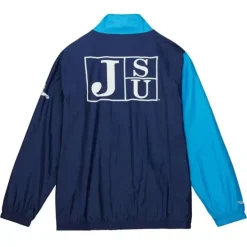 Mitchell & Ness Jackets & Outerwear-Arched Retro Lined Windbreaker Jackson State University
