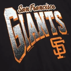 Mitchell & Ness T-Shirts & Tops-Arched Vintage Logo Tee San Francisco Giants
